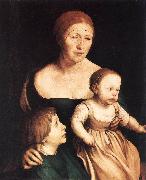 The Artist's Family sf HOLBEIN, Hans the Younger